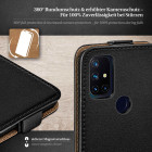 moex Flip Case OnePlus Nord N10 5G Klapphülle Leder Optik – Weiteres Produktbild 3