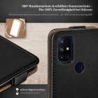 moex Flip Case OnePlus Nord N10 5G Klapphülle Leder Optik – Weiteres Produktbild 3