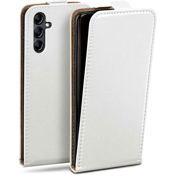 moex Flip Case Samsung Galaxy A14 (4G) Klapphülle Leder Optik – Weiteres Produktbild 1 moex Flip Case Samsung Galaxy A14 (4G) Klapphülle Leder Optik – Weiteres Produktbild 1