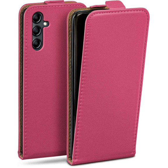 moex Flip Case Samsung Galaxy A14 5G Klapphülle Leder Optik – Weiteres Produktbild 1 moex Flip Case Samsung Galaxy A14 5G Klapphülle Leder Optik – Weiteres Produktbild 1
