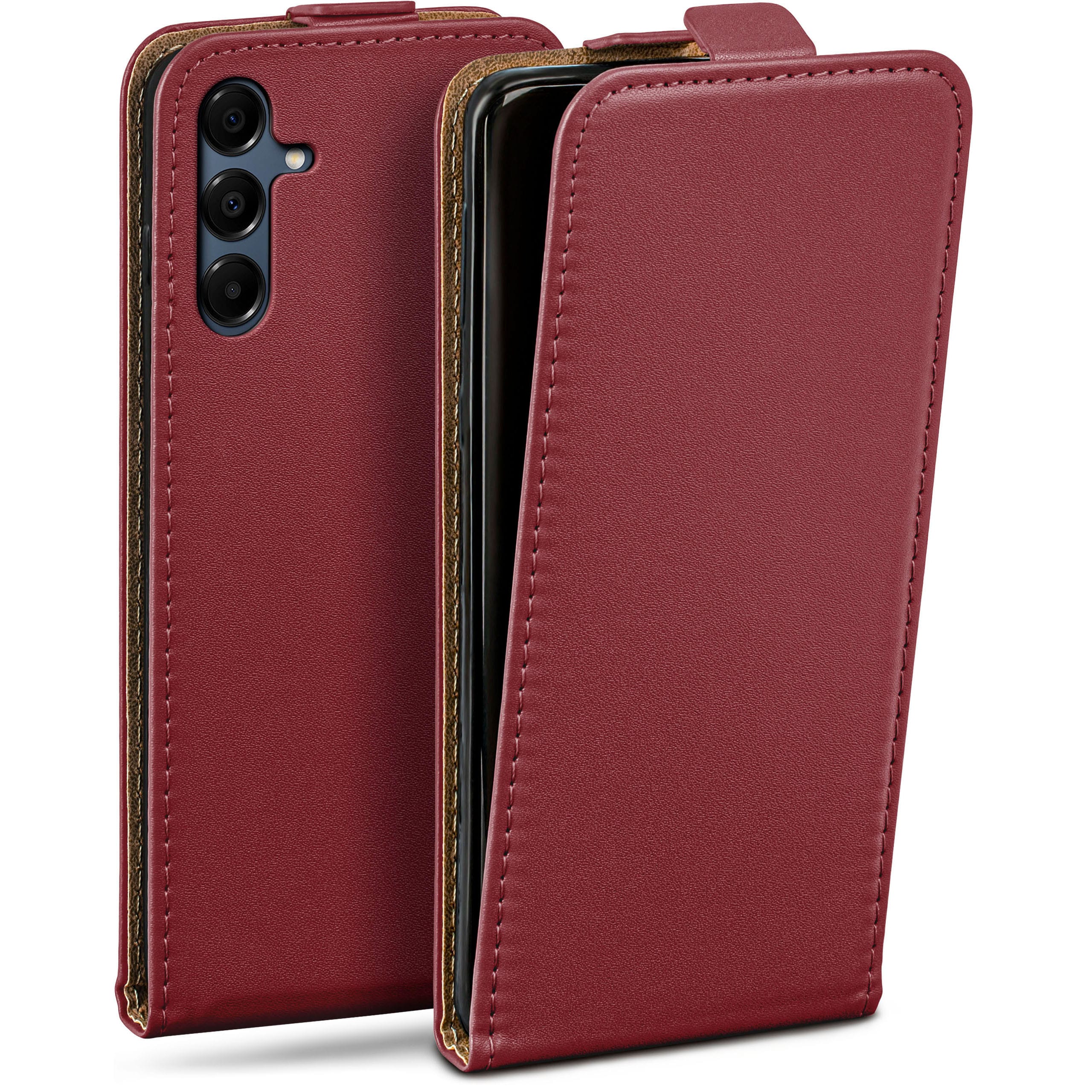moex Flip Case Samsung Galaxy A16 5G Klapphülle Leder Optik – Weiteres Produktbild 1 moex Flip Case Samsung Galaxy A16 5G Klapphülle Leder Optik – Weiteres Produktbild 1