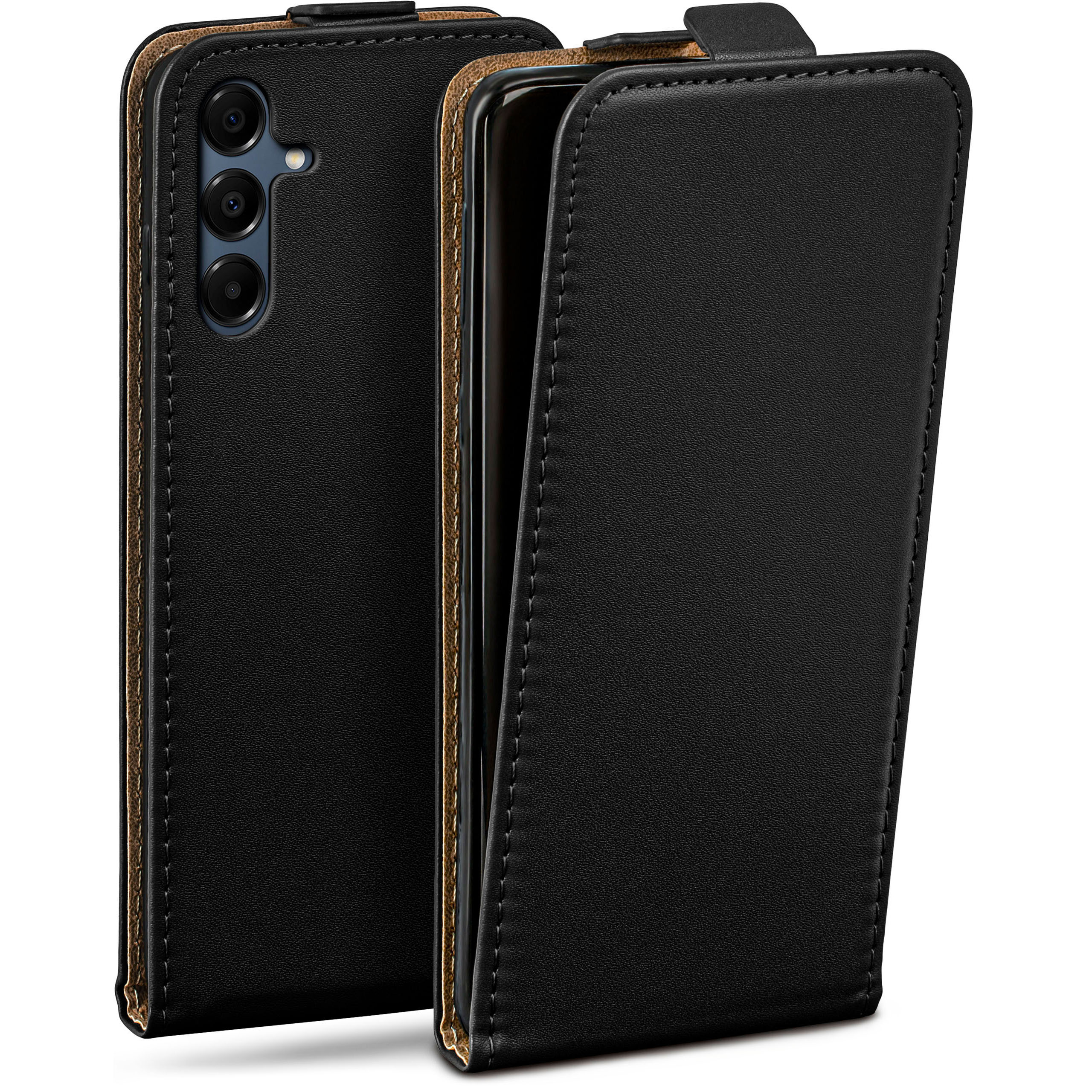 moex Flip Case Samsung Galaxy A16 5G Klapphülle Leder Optik – Weiteres Produktbild 1 moex Flip Case Samsung Galaxy A16 5G Klapphülle Leder Optik – Weiteres Produktbild 1