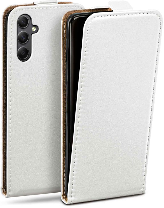 moex Flip Case Samsung Galaxy A34 5G Klapphülle Leder Optik – Weiteres Produktbild 1 moex Flip Case Samsung Galaxy A34 5G Klapphülle Leder Optik – Weiteres Produktbild 1