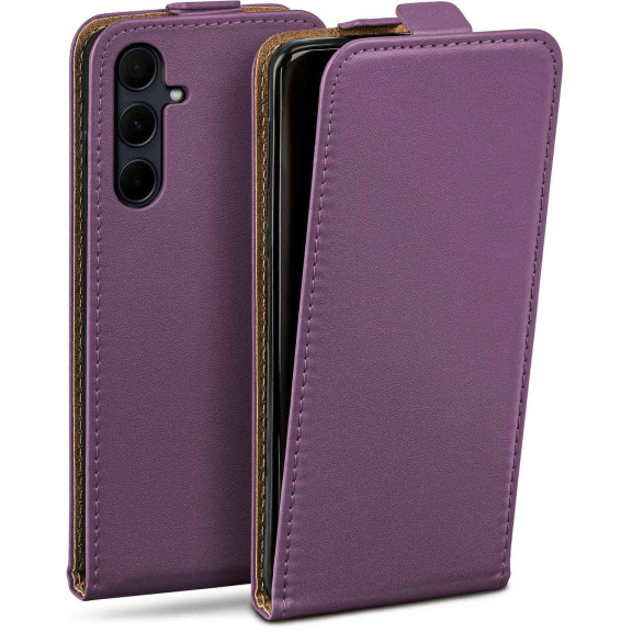 moex Flip Case Samsung Galaxy A35 5G Klapphülle Leder Optik – Weiteres Produktbild 1 moex Flip Case Samsung Galaxy A35 5G Klapphülle Leder Optik – Weiteres Produktbild 1