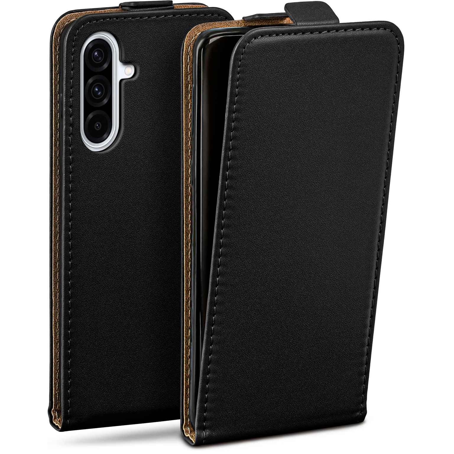 moex Flip Case Samsung Galaxy A36 5G Klapphülle Leder Optik – Weiteres Produktbild 1 moex Flip Case Samsung Galaxy A36 5G Klapphülle Leder Optik – Weiteres Produktbild 1