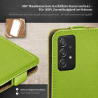 moex Flip Case Samsung Galaxy A52 Klapphülle Leder Optik – Weiteres Produktbild 3
