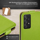 moex Flip Case Samsung Galaxy A52s 5G Klapphülle Leder Optik – Weiteres Produktbild 3