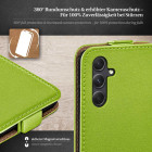 moex Flip Case Samsung Galaxy A54 5G Klapphülle Leder Optik – Weiteres Produktbild 3