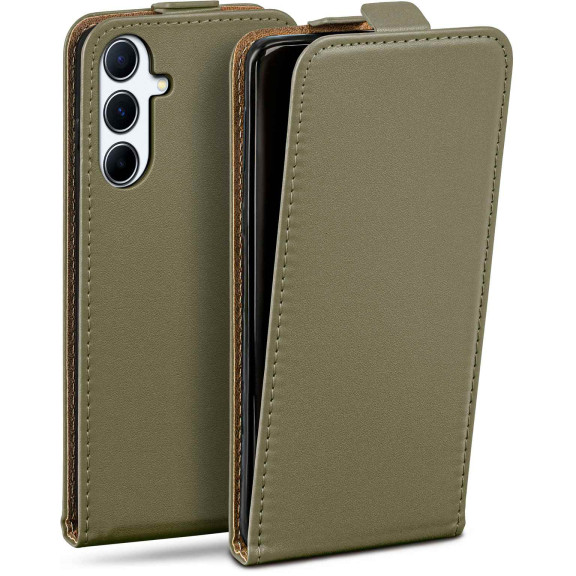 moex Flip Case Samsung Galaxy A56 5G Klapphülle Leder Optik – Weiteres Produktbild 1 moex Flip Case Samsung Galaxy A56 5G Klapphülle Leder Optik – Weiteres Produktbild 1