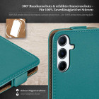 moex Flip Case Samsung Galaxy A56 5G Klapphülle Leder Optik – Weiteres Produktbild 3