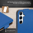 moex Flip Case Samsung Galaxy A56 5G Klapphülle Leder Optik – Weiteres Produktbild 3