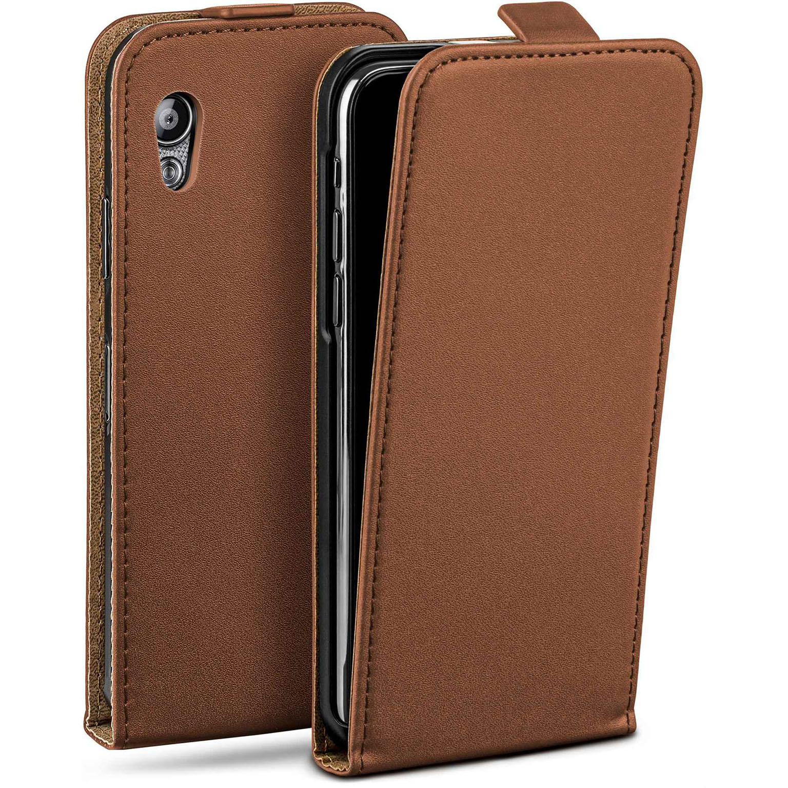 moex Flip Case Samsung Galaxy Ace Klapphülle Leder Optik – Weiteres Produktbild 1 moex Flip Case Samsung Galaxy Ace Klapphülle Leder Optik – Weiteres Produktbild 1