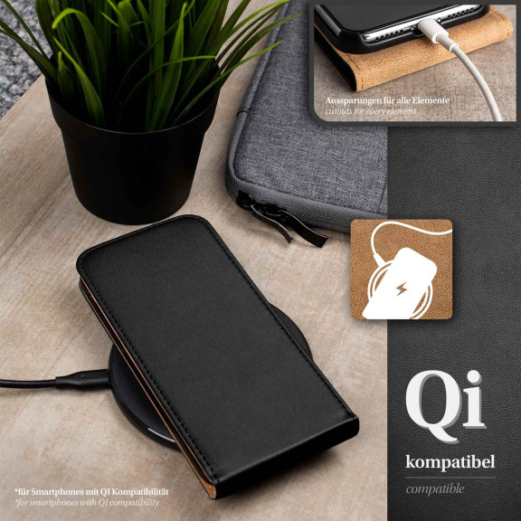 moex Flip Case Samsung Galaxy J5 (2017) Klapphülle Leder Optik – Weiteres Produktbild 6 moex Flip Case Samsung Galaxy J5 (2017) Klapphülle Leder Optik – Weiteres Produktbild 6