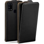 moex Flip Case Samsung Galaxy M31 Klapphülle Leder Optik – Weiteres Produktbild 1