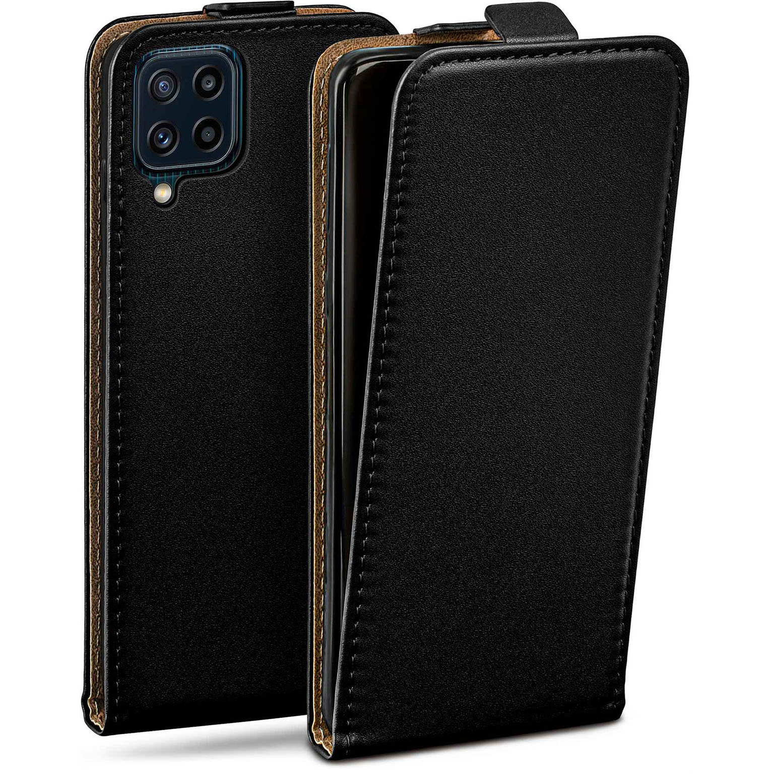 moex Flip Case Samsung Galaxy M32 Klapphülle Leder Optik – undefined