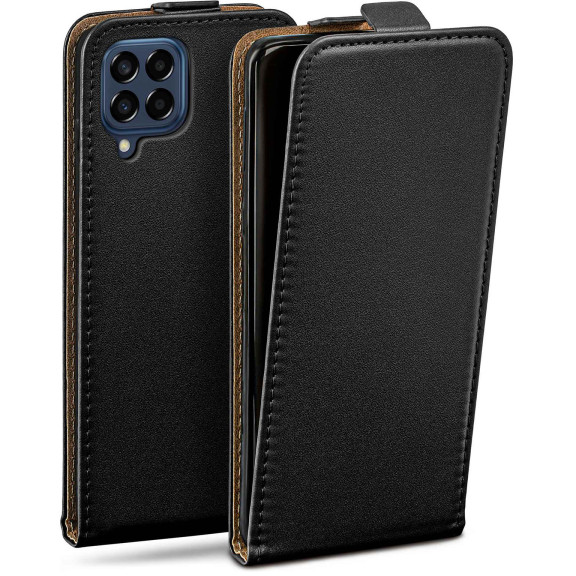 moex Flip Case Samsung Galaxy M33 5G Klapphülle Leder Optik – Weiteres Produktbild 1 moex Flip Case Samsung Galaxy M33 5G Klapphülle Leder Optik – Weiteres Produktbild 1