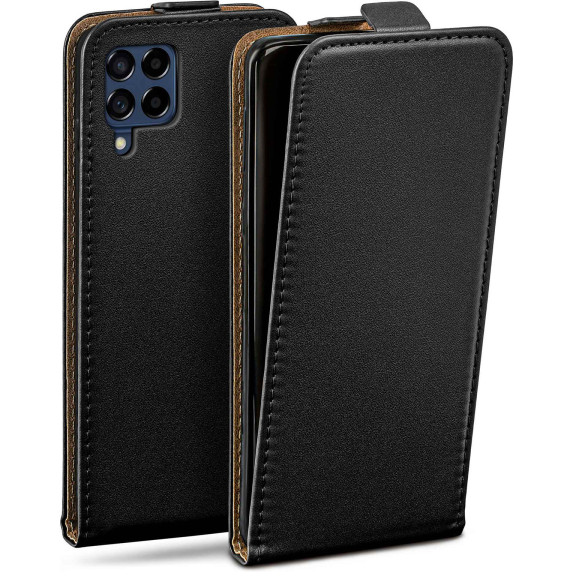 moex Flip Case Samsung Galaxy M53 5G Klapphülle Leder Optik – Weiteres Produktbild 1 moex Flip Case Samsung Galaxy M53 5G Klapphülle Leder Optik – Weiteres Produktbild 1