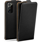 moex Flip Case Samsung Galaxy Note 20 Ultra 5G Klapphülle Leder Optik – Weiteres Produktbild 1