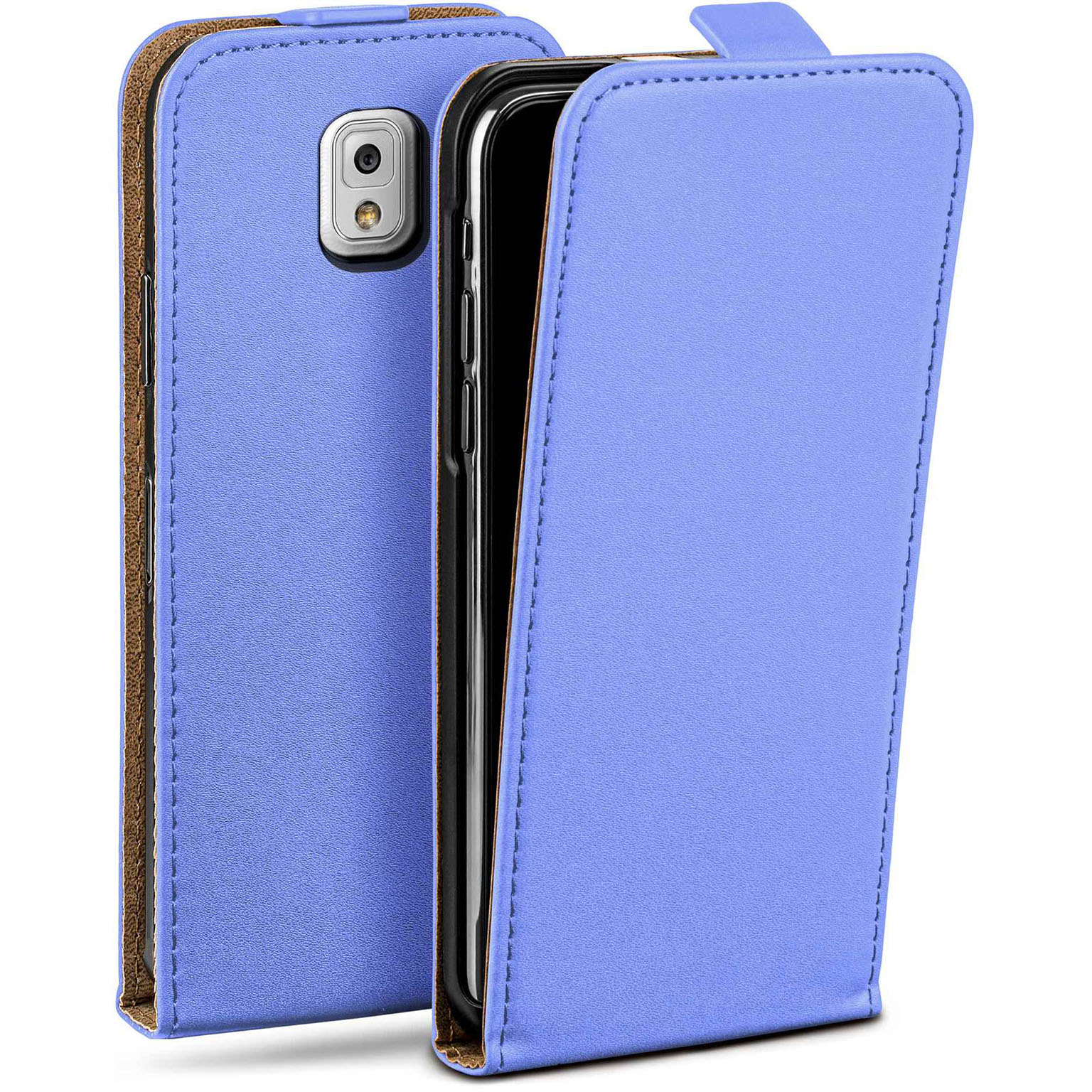 moex Flip Case Samsung Galaxy Note 3 Klapphülle Leder Optik – Weiteres Produktbild 1 moex Flip Case Samsung Galaxy Note 3 Klapphülle Leder Optik – Weiteres Produktbild 1