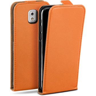 moex Flip Case Samsung Galaxy Note 3 Klapphülle Leder Optik – Canyon-Orange moex Flip Case Samsung Galaxy Note 3 Klapphülle Leder Optik – Canyon-Orange