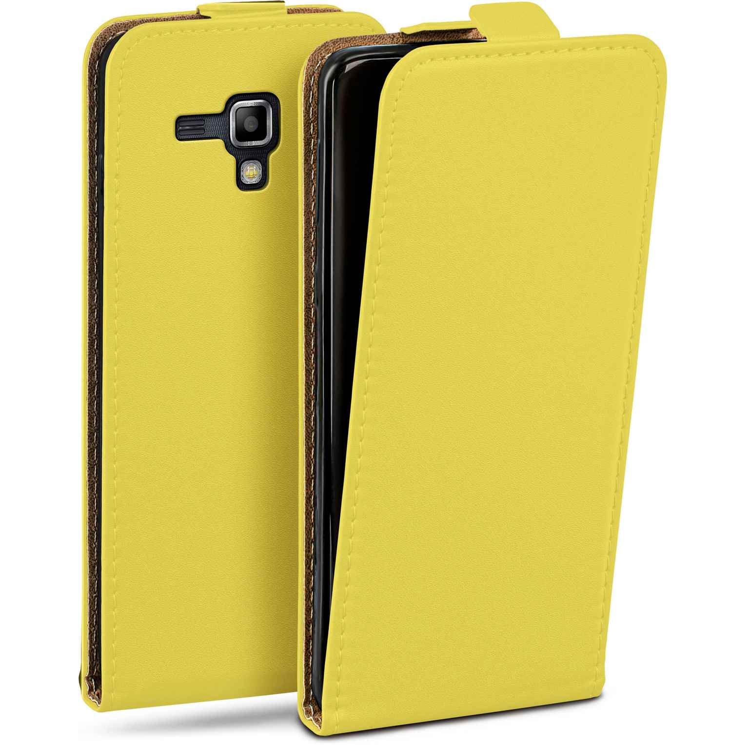 moex Flip Case Samsung Galaxy S Duos 2 Klapphülle Leder Optik – Weiteres Produktbild 1 moex Flip Case Samsung Galaxy S Duos 2 Klapphülle Leder Optik – Weiteres Produktbild 1