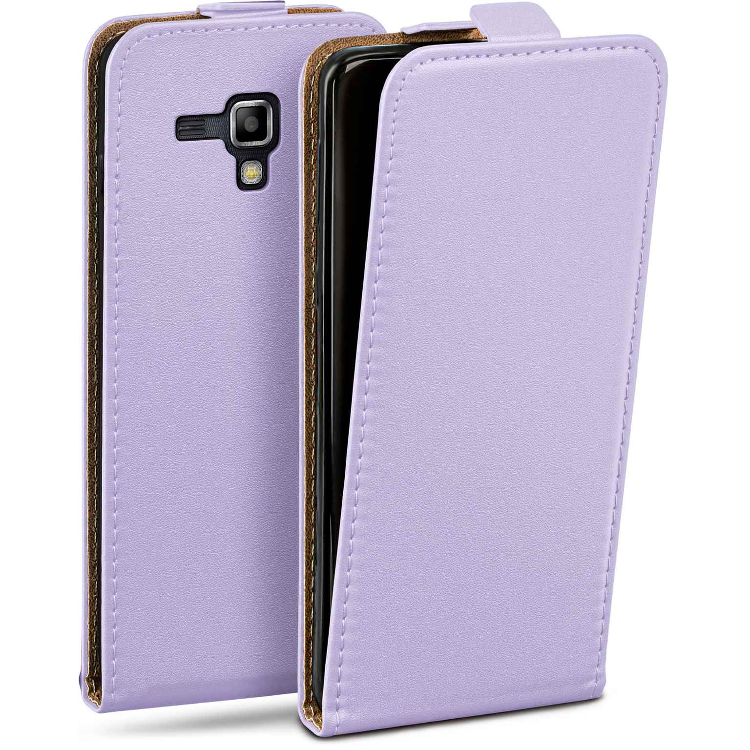 moex Flip Case Samsung Galaxy S Duos 2 Klapphülle Leder Optik – Weiteres Produktbild 1 moex Flip Case Samsung Galaxy S Duos 2 Klapphülle Leder Optik – Weiteres Produktbild 1