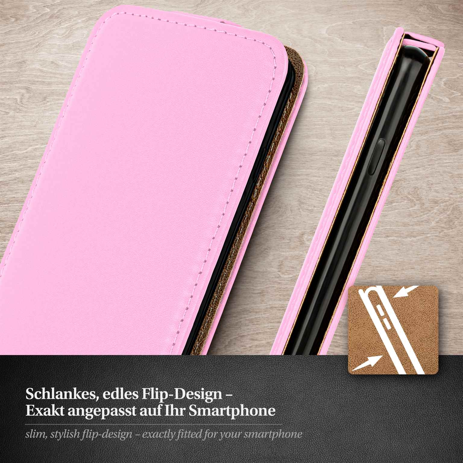 moex Flip Case Samsung Galaxy S Duos 2 Klapphülle Leder Optik – Weiteres Produktbild 2 moex Flip Case Samsung Galaxy S Duos 2 Klapphülle Leder Optik – Weiteres Produktbild 2