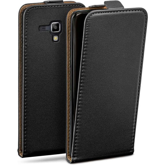 moex Flip Case Samsung Galaxy S Duos 2 Klapphülle Leder Optik – Weiteres Produktbild 1 moex Flip Case Samsung Galaxy S Duos 2 Klapphülle Leder Optik – Weiteres Produktbild 1