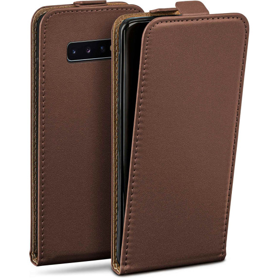 moex Flip Case Samsung Galaxy S10 Plus Klapphülle Leder Optik – Weiteres Produktbild 1 moex Flip Case Samsung Galaxy S10 Plus Klapphülle Leder Optik – Weiteres Produktbild 1