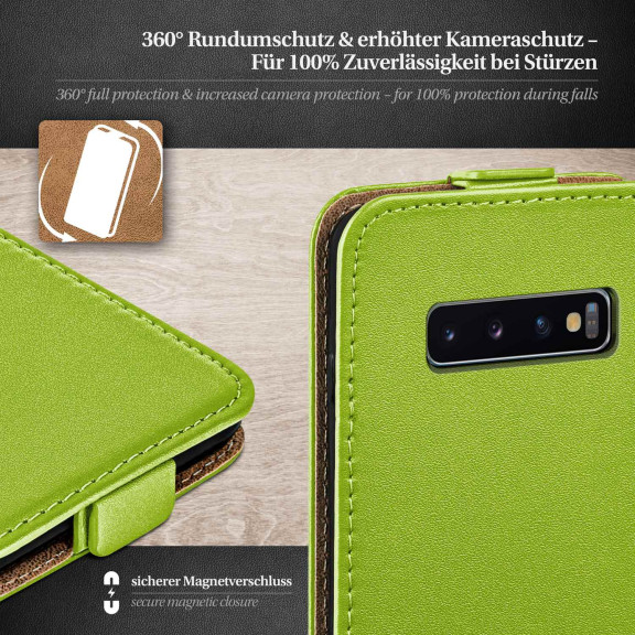 moex Flip Case Samsung Galaxy S10 Plus Klapphülle Leder Optik – Weiteres Produktbild 3 moex Flip Case Samsung Galaxy S10 Plus Klapphülle Leder Optik – Weiteres Produktbild 3
