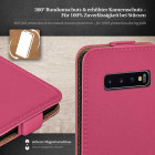 moex Flip Case Samsung Galaxy S10 Plus Klapphülle Leder Optik – Weiteres Produktbild 3