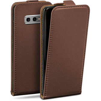 moex Flip Case Samsung Galaxy S10e Klapphülle Leder Optik – Oxide-Brown moex Flip Case Samsung Galaxy S10e Klapphülle Leder Optik – Oxide-Brown