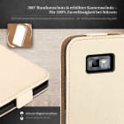 moex Flip Case Samsung Galaxy S2 Klapphülle Leder Optik – Produktbild 3