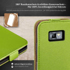 moex Flip Case Samsung Galaxy S2 Klapphülle Leder Optik – Weiteres Produktbild 3