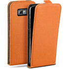 moex Flip Case Samsung Galaxy S2 Klapphülle Leder Optik – Weiteres Produktbild 1