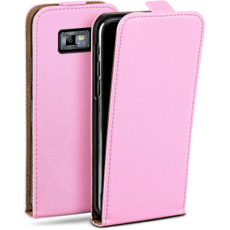 moex Flip Case Samsung Galaxy S2 Klapphülle Leder Optik – Icy-Pink moex Flip Case Samsung Galaxy S2 Klapphülle Leder Optik – Icy-Pink