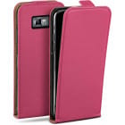 moex Flip Case Samsung Galaxy S2 Klapphülle Leder Optik – Produktbild 1