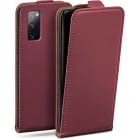 moex Flip Case Samsung Galaxy S20 FE Klapphülle Leder Optik – Weiteres Produktbild 1