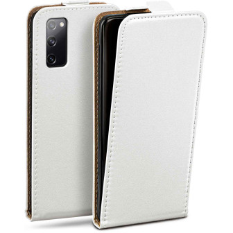 moex Flip Case Samsung Galaxy S20 FE Klapphülle Leder Optik – Pearl-White moex Flip Case Samsung Galaxy S20 FE Klapphülle Leder Optik – Pearl-White