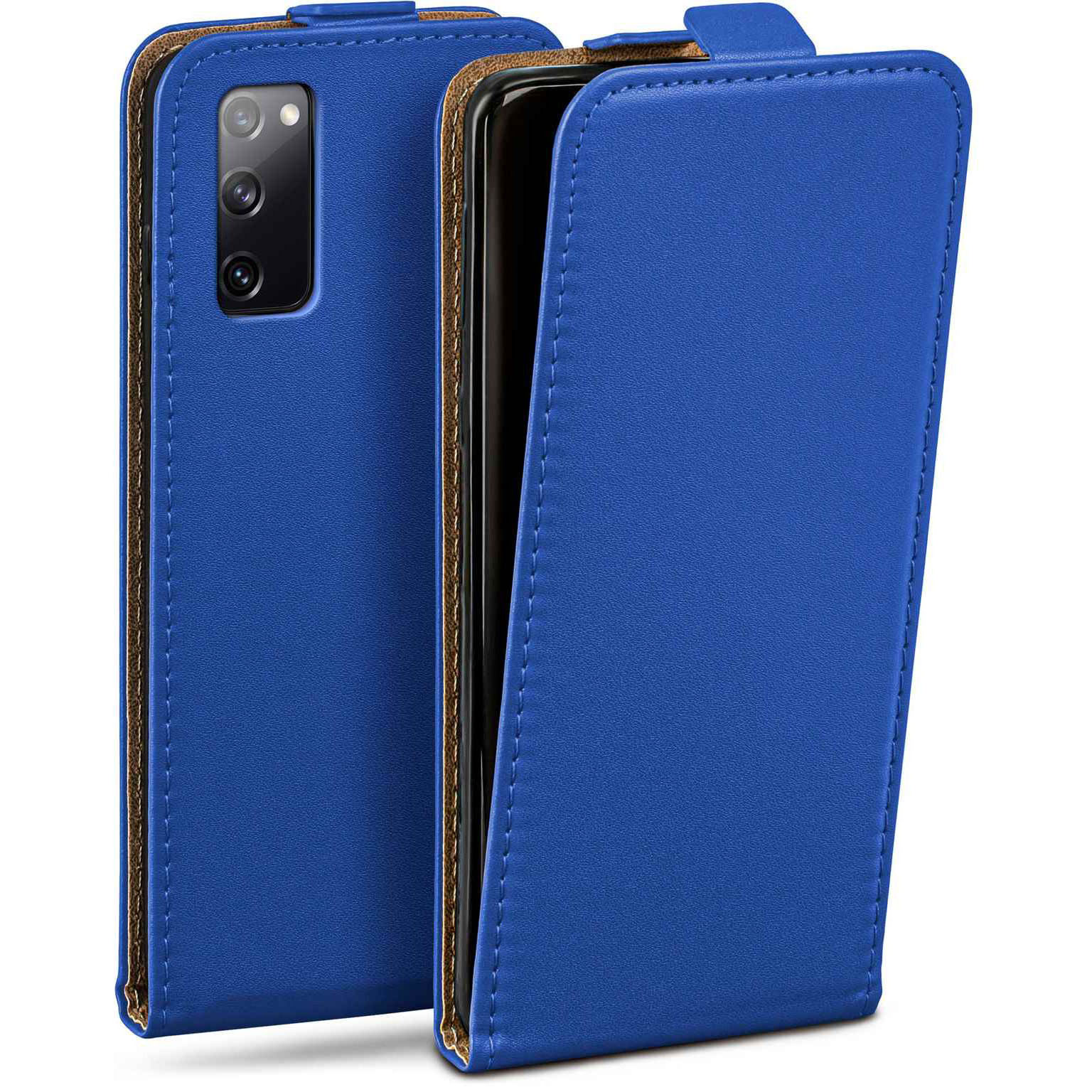 moex Flip Case Samsung Galaxy S20 FE 5G Klapphülle Leder Optik – Weiteres Produktbild 1