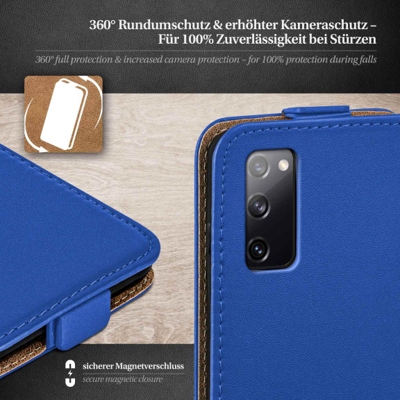moex Flip Case Samsung Galaxy S20 FE 5G Klapphülle Leder Optik – Weiteres Produktbild 3 moex Flip Case Samsung Galaxy S20 FE 5G Klapphülle Leder Optik – Weiteres Produktbild 3