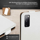 moex Flip Case Samsung Galaxy S20 FE 5G Klapphülle Leder Optik – Weiteres Produktbild 3