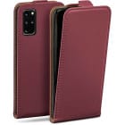 moex Flip Case Samsung Galaxy S20 Plus Klapphülle Leder Optik – Weiteres Produktbild 1