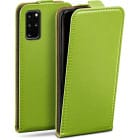 moex Flip Case Samsung Galaxy S20 Plus Klapphülle Leder Optik – Weiteres Produktbild 1