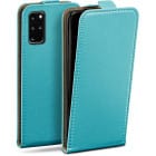 moex Flip Case Samsung Galaxy S20 Plus Klapphülle Leder Optik – Weiteres Produktbild 1