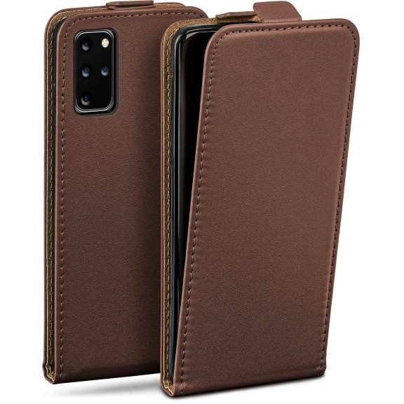 moex Flip Case Samsung Galaxy S20 Plus 5G Klapphülle Leder Optik – Weiteres Produktbild 1 moex Flip Case Samsung Galaxy S20 Plus 5G Klapphülle Leder Optik – Weiteres Produktbild 1