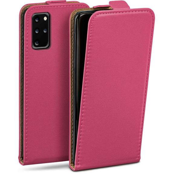 moex Flip Case Samsung Galaxy S20 Plus 5G Klapphülle Leder Optik – Weiteres Produktbild 1