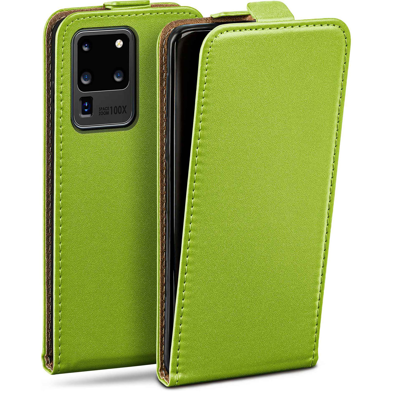 moex Flip Case Samsung Galaxy S20 Ultra Klapphülle Leder Optik – Weiteres Produktbild 1 moex Flip Case Samsung Galaxy S20 Ultra Klapphülle Leder Optik – Weiteres Produktbild 1