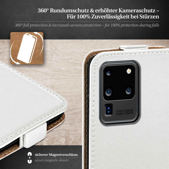 moex Flip Case Samsung Galaxy S20 Ultra Klapphülle Leder Optik – Weiteres Produktbild 3 moex Flip Case Samsung Galaxy S20 Ultra Klapphülle Leder Optik – Weiteres Produktbild 3