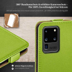 moex Flip Case Samsung Galaxy S20 Ultra 5G Klapphülle Leder Optik – Weiteres Produktbild 3
